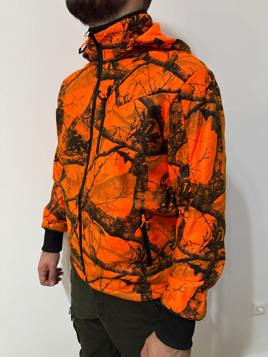 Lovаčki duks sa dugom / širokom manžetnom