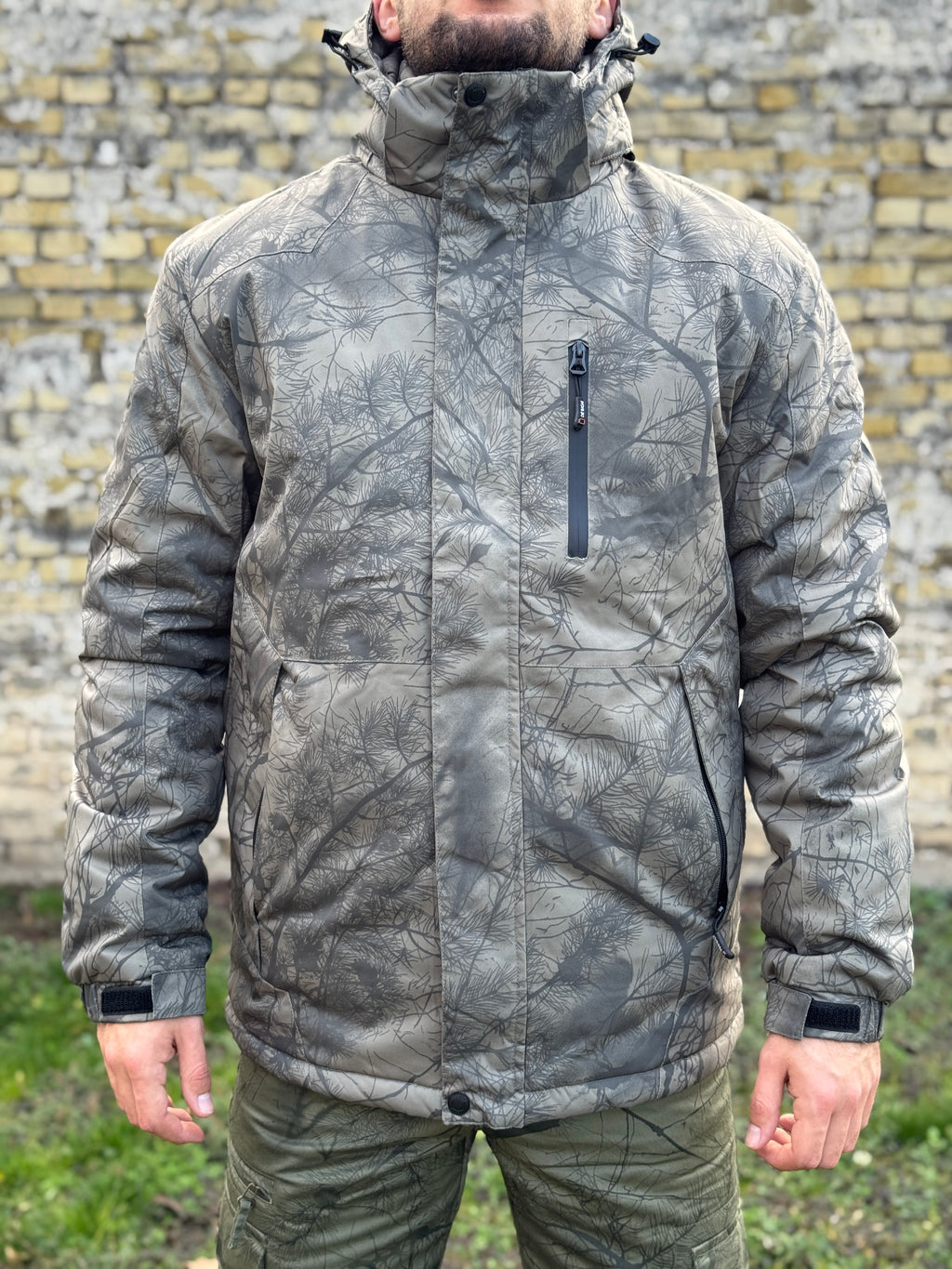 LOSHAN Zimska jakna maskirna