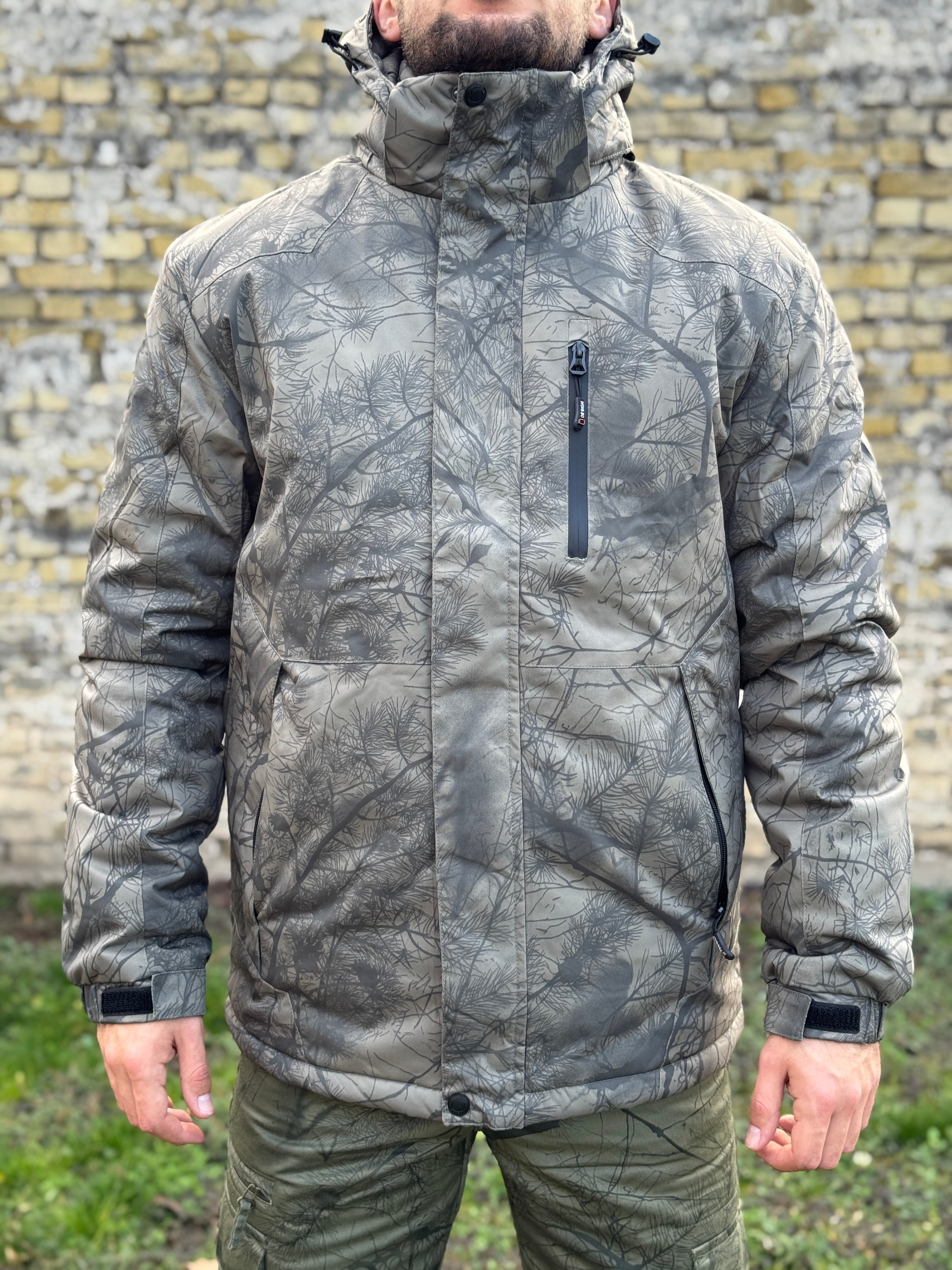 LOSHAN Zimska jakna maskirna