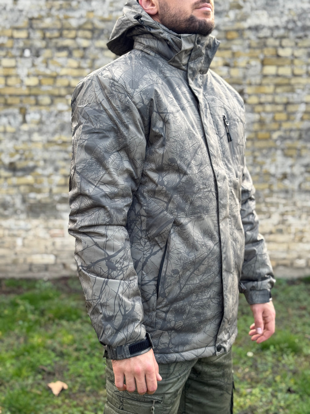 LOSHAN Zimska jakna maskirna