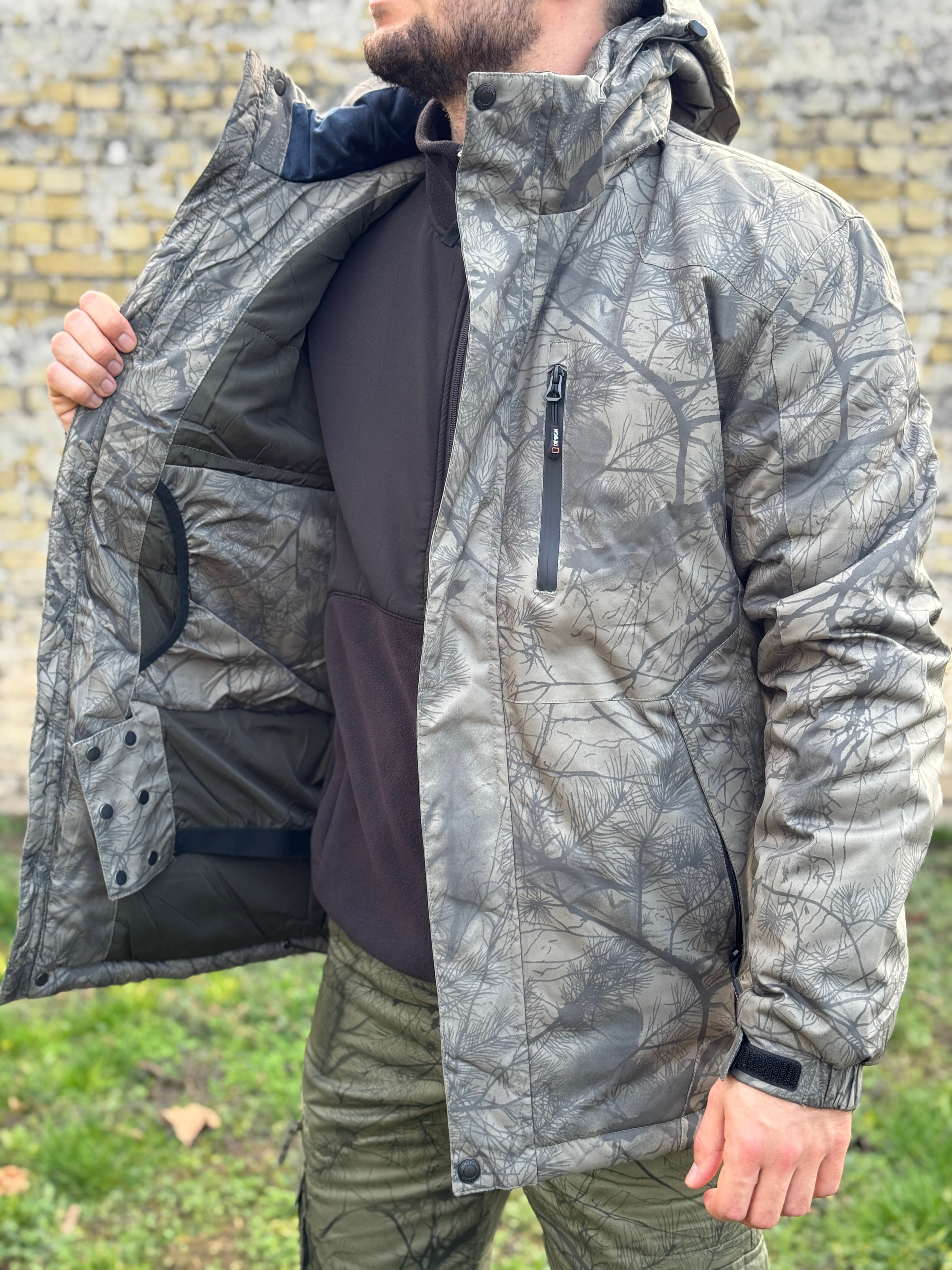 LOSHAN Zimska jakna maskirna